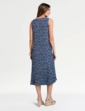 Ladies Reversible Dress - Blue Print