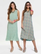 Ladies Reversible Dress - Eden Green