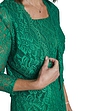 Lace Dress and Jacket Green