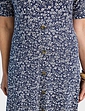 Viscose Jersey Print Dress - Navy