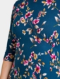 Jersey Print Dress - Teal
