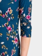 Jersey Print Dress - Teal