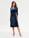 Velour Dress - Slate