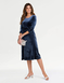 Velour Dress - Slate