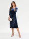Velour Dress - Slate
