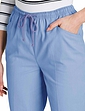 Ladies Cotton Trousers - Blue