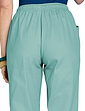 Ladies Cotton Trousers - Duck Egg
