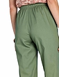 Ladies Cotton Trousers - Green