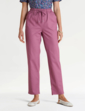 Ladies Cotton Trousers - Heather