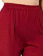 Pull-on Jersey Trouser - Wine