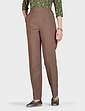 Wool Touch Trouser - Taupe