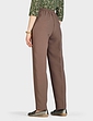 Wool Touch Trouser - Taupe