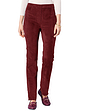 Pull On Cord Trouser - Wine