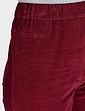 Pull On Cord Trouser - Wine