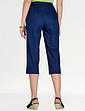 Cotton Crop Trouser - Navy