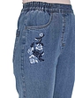 Embroidered Jeans Lightwash Denim