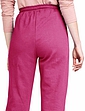 Womens Pin Stitch Leisure Trouser - Berry