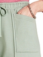 Womens Pin Stitch Leisure Trouser - Soft Green