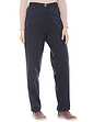 Thermal Lined Water Resistant Trouser With Belt - Navy