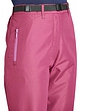 Thermal Lined Water Resistant Trouser With Belt - Rose