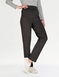 Thermal Lined Pull On Jersey Trousers - Black