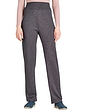 Thermal Lined Pull On Jersey Trousers - Charcoal