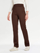 Thermal Lined Pull On Jersey Trousers - Chocolate