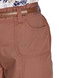 Zip And Fly Cotton Trouser Terracotta
