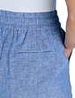 Linen Mix Trouser - Blue