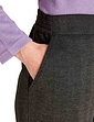 Two Pocket Tapered Leg Pattern Trousers - Herringbone