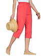 Pack of Two Crop Trousers - Coral And Navy