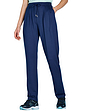 Jersey Pleat Front Trousers - Navy