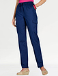 Cotton Cargo Trousers - Navy
