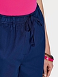 Cotton Cargo Trousers - Navy