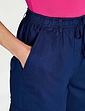Cotton Cargo Trousers - Navy