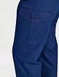 Cotton Cargo Trousers - Navy