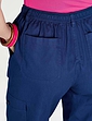 Cotton Cargo Trousers - Navy