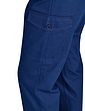 Cotton Cargo Trousers - Navy