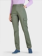 Stretch Cotton Cargo Trouser - Khaki