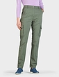 Stretch Cotton Cargo Trouser - Khaki