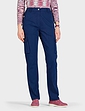 Stretch Cotton Cargo Trouser - Navy