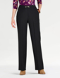 Snaffle Detail Stretch Pull On Trouser - Black