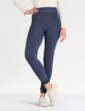 Heatguard Pull On Fleece Lined Leggings - Denim Marl