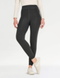 Heatguard Pull On Fleece Lined Leggings - Grey Marl