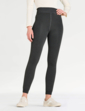 Heatguard Pull On Fleece Lined Leggings - Grey Marl