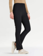 Ribbed Trouser - Black