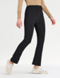 Ribbed Trouser - Black