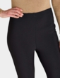 Ribbed Trouser - Black
