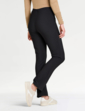 Ribbed Trouser - Black