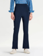Ribbed Trouser - Navy